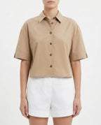 Camicia corta a maniche corte
