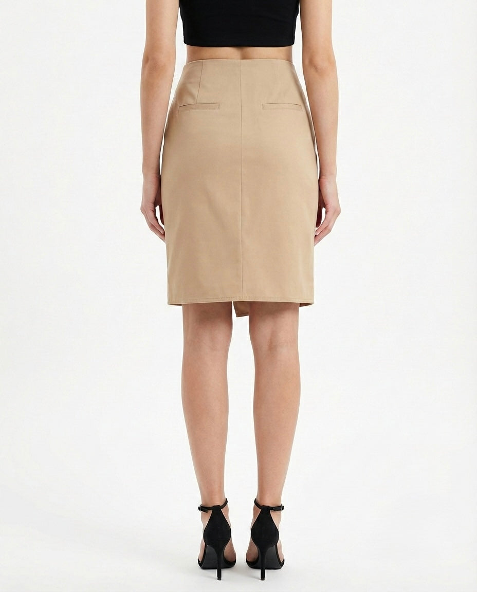 Gonna midi a portafoglio