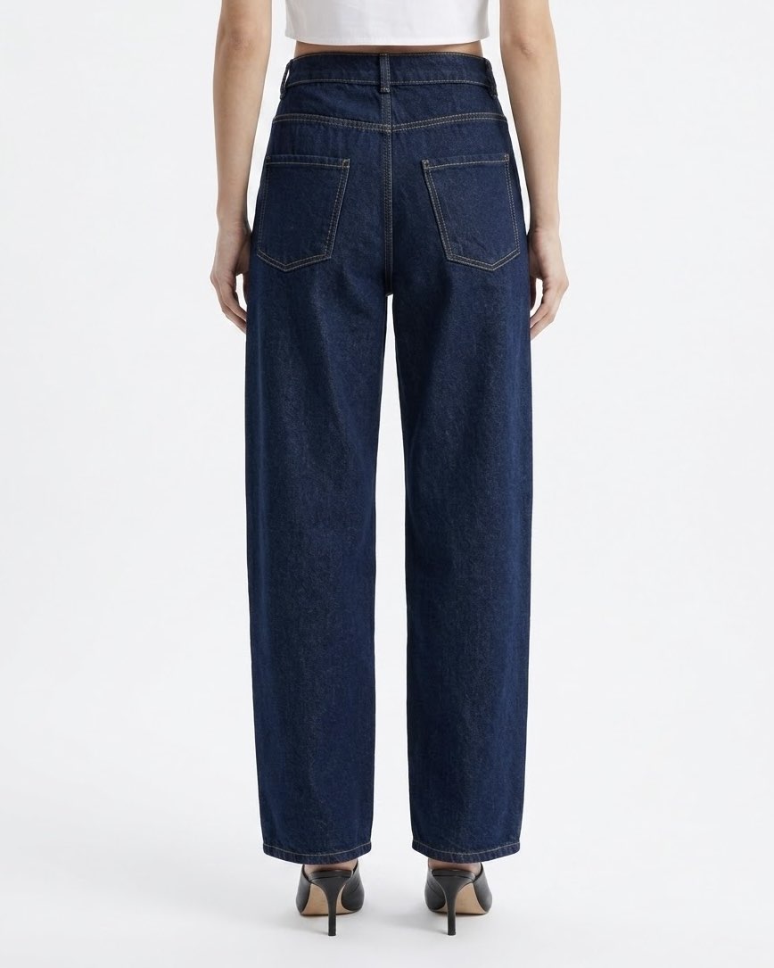 Jeans balloon a gamba ampia H2O Italia Denim