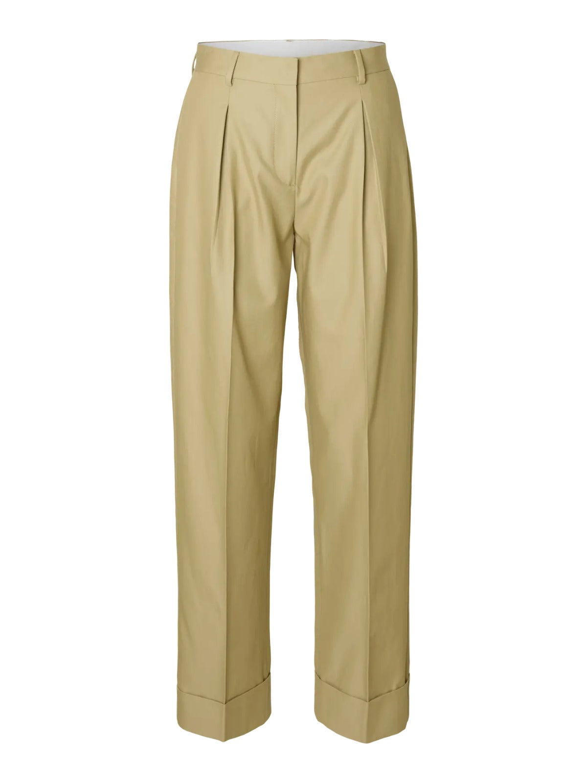 Pantalone a Vita Alta  Pinces