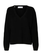 Maglione con scollo a V