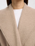 Cappotto lungo in lana