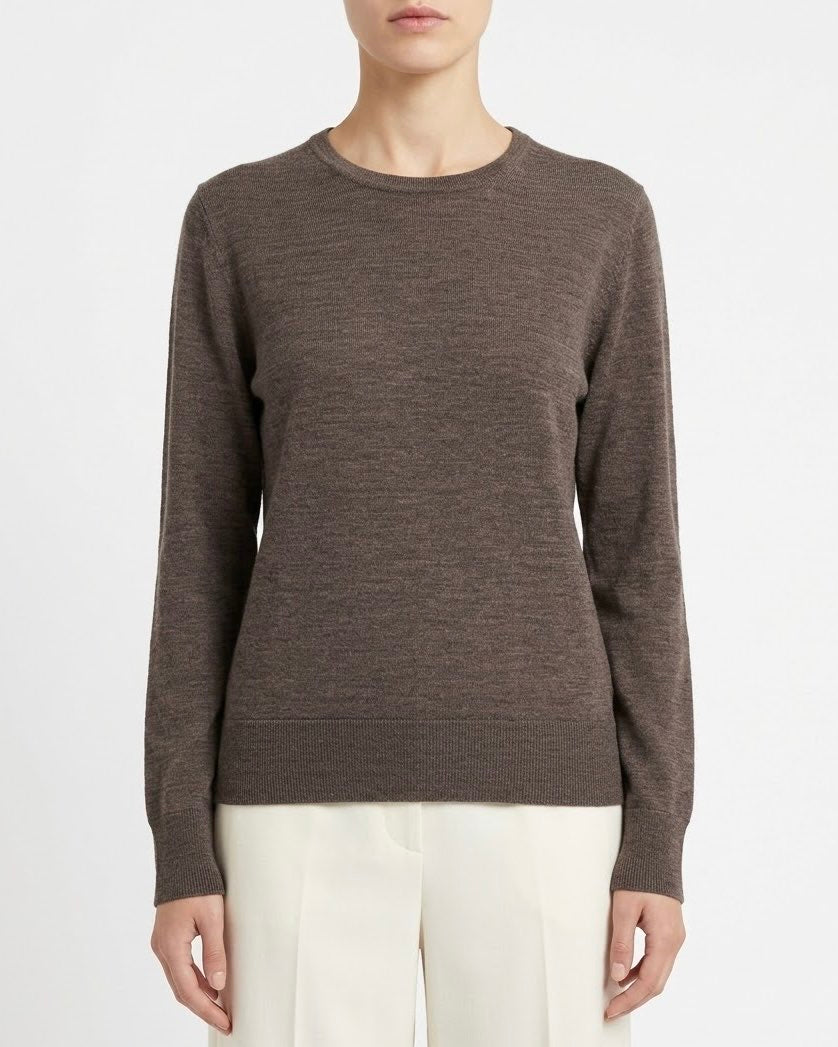 Maglia Girocollo Selected Femme in 100% Lana Merino