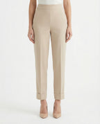 Pantaloni con risvolto