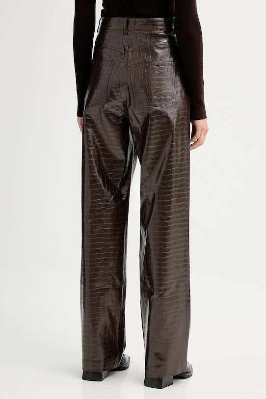 Pantaloni effetto cocco