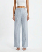 Pantalone righe di paillettes