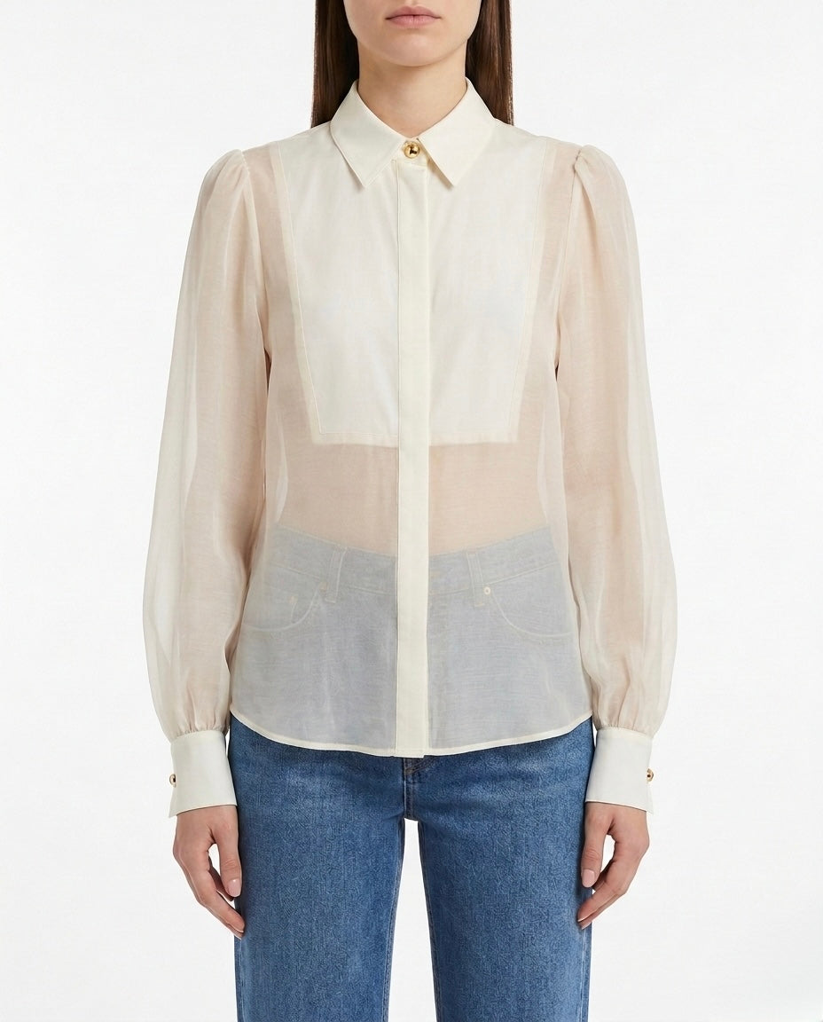 Camicia chiffon