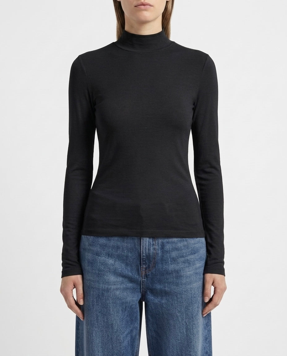 Selected Femme Maglia dolcevita in Lyocell