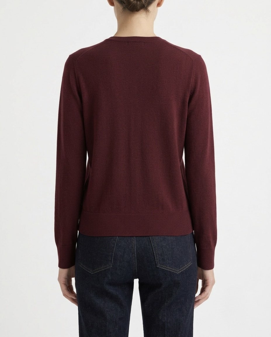 Selected Femme Cardigan in pura lana Merino RWS