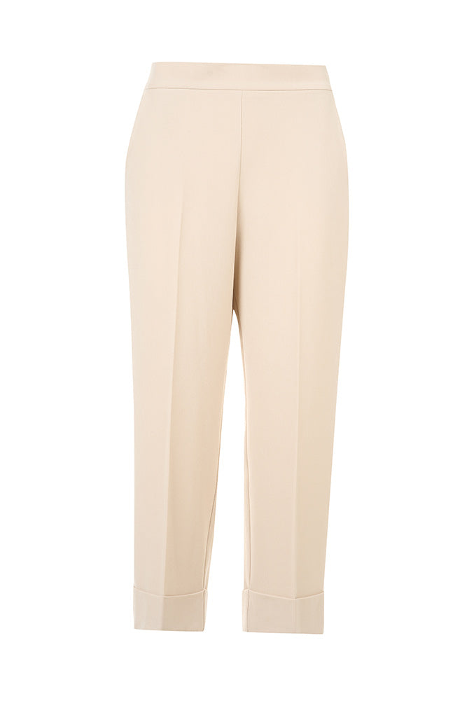 Pantaloni con risvolto