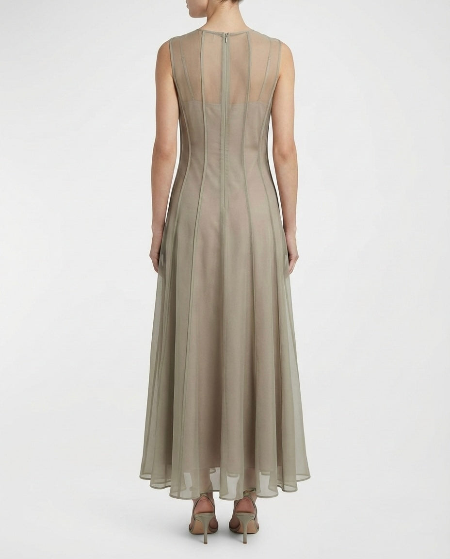 Abito Lungo Plissé