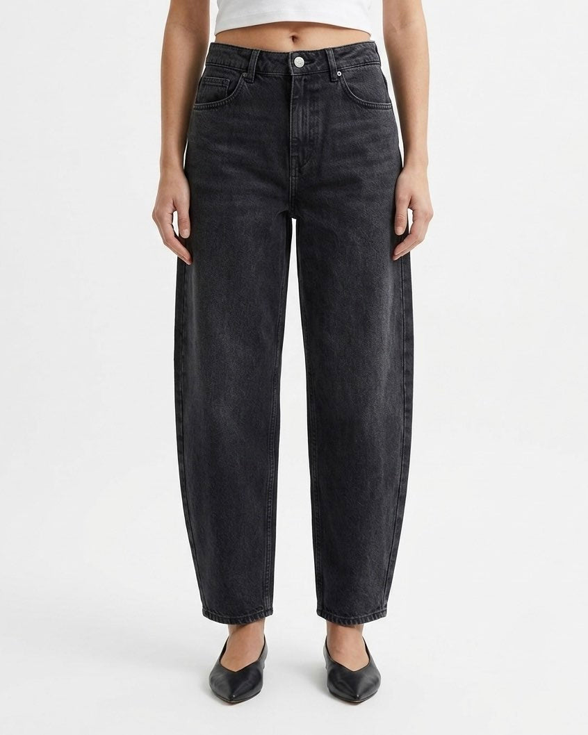 Selected Femme Jeans Balloon Fit a vita alta