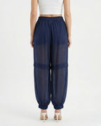 Pantalone balloon fluido