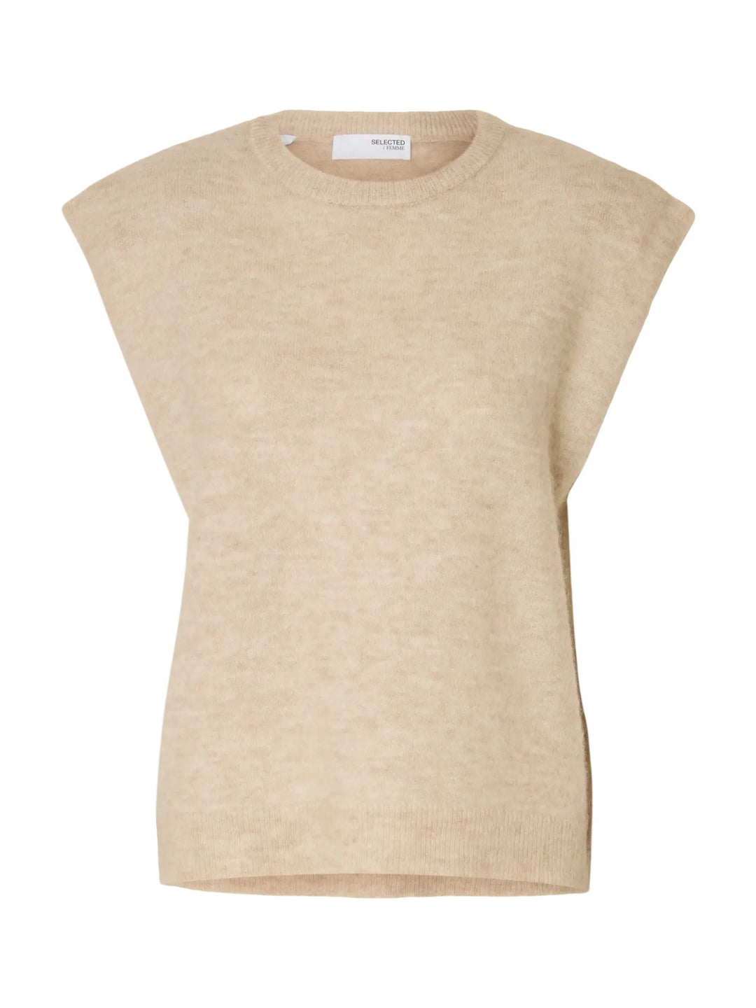 Gilet senza maniche in maglia