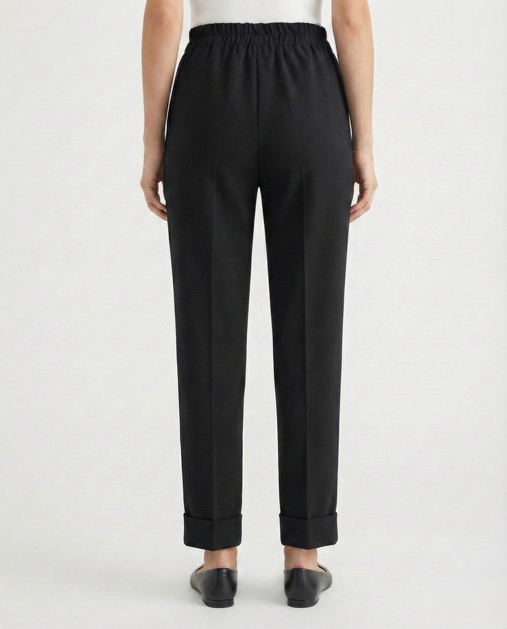 Pantaloni con risvolto