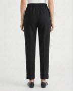 Pantaloni con risvolto