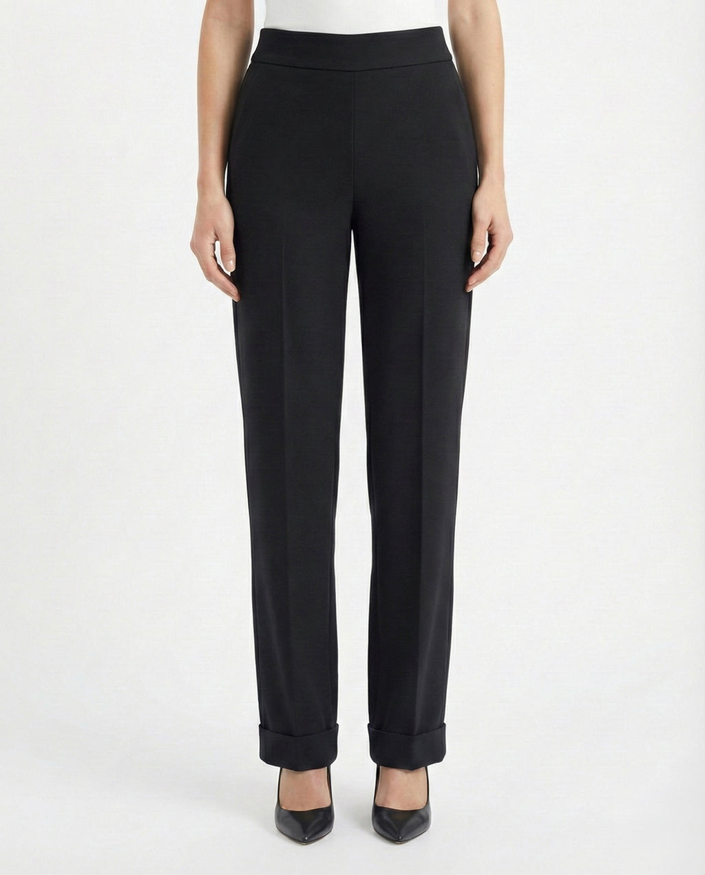 Pantaloni con risvolto