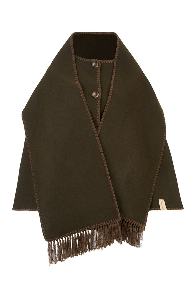 Cappotto a mantella