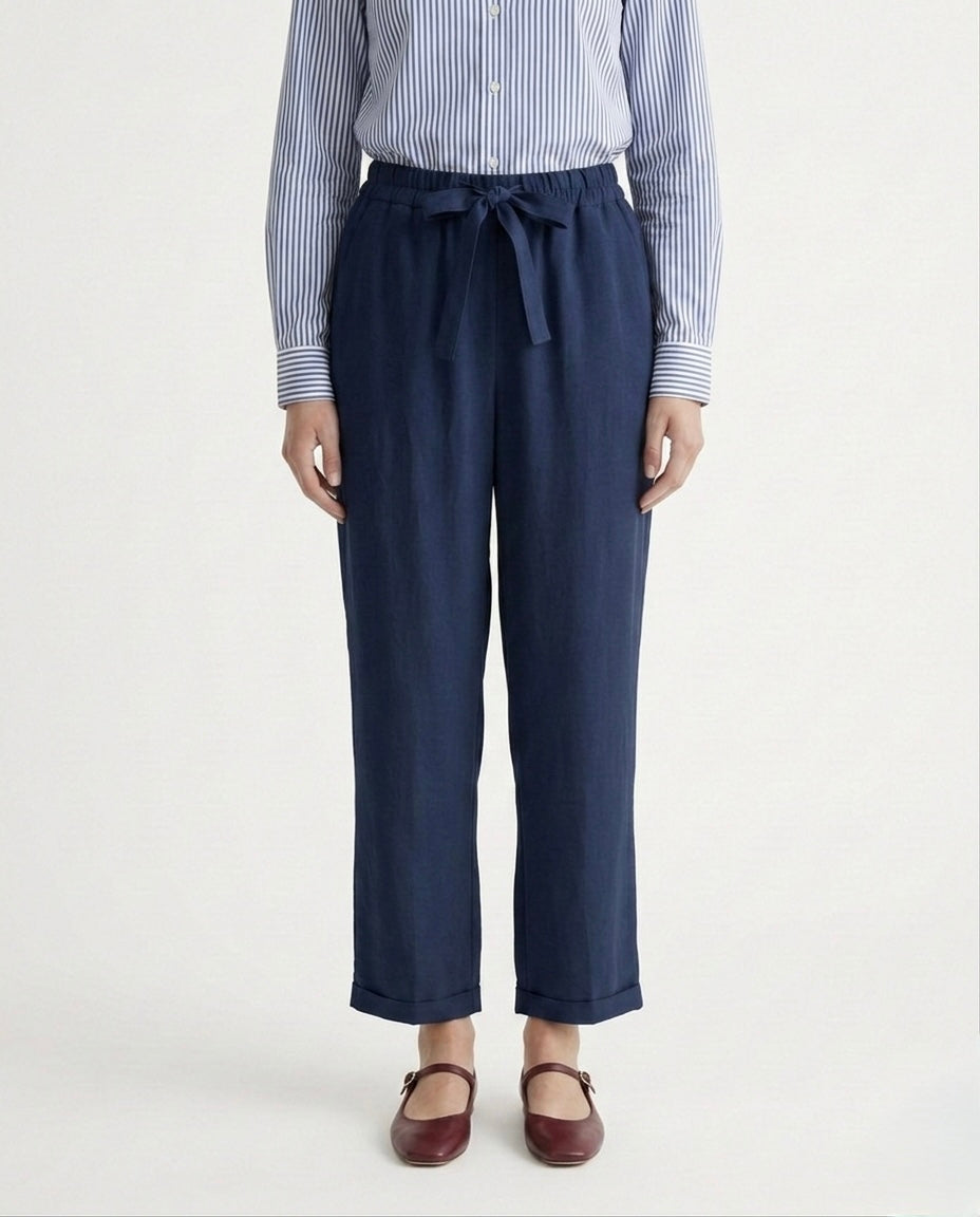 Pantalone morbido con coulisse