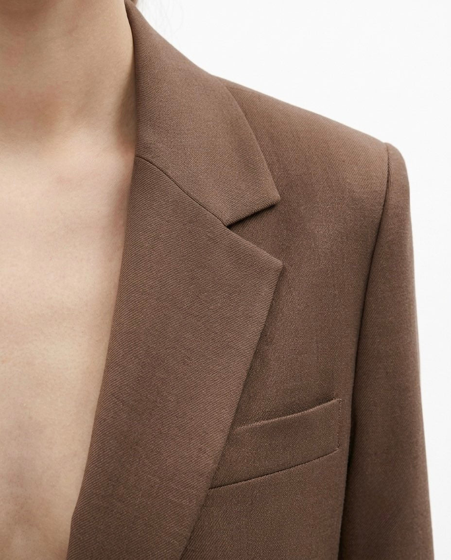 Selected Femme Blazer monopetto sartoriale