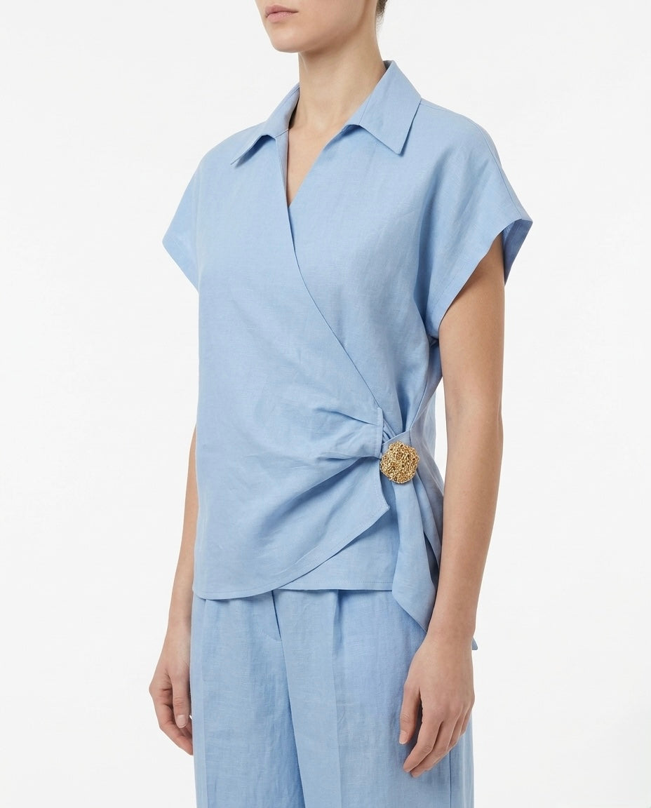 Blusa incrociata