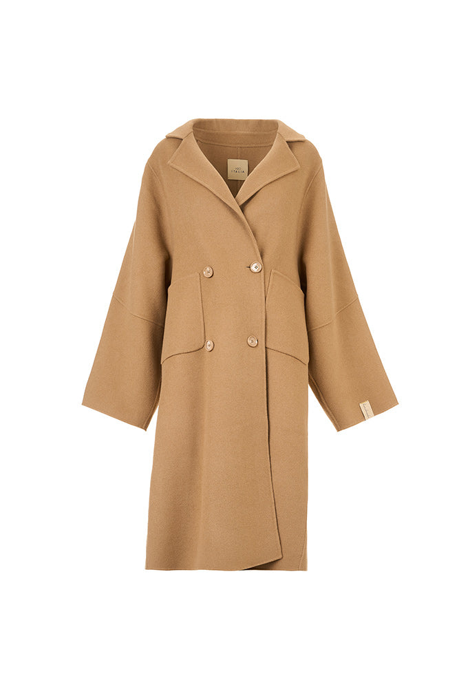 Cappotto doppiopetto oversize