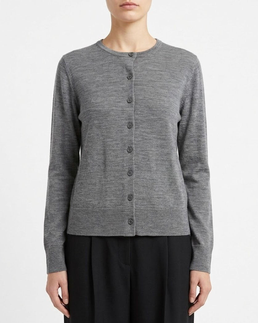 Selected Femme Cardigan in pura lana Merino RWS