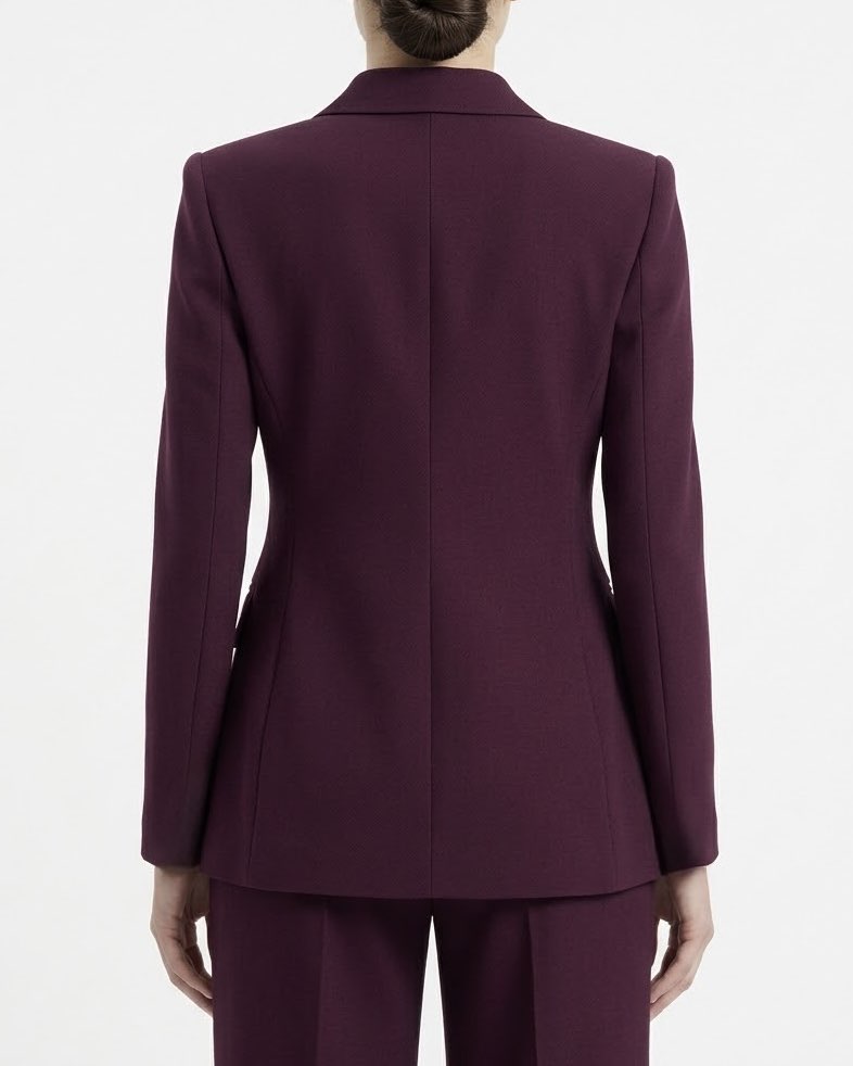Giacca Blazer Doppiopetto H2O Italia con Bottoni Rivestiti