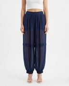 Pantalone balloon fluido