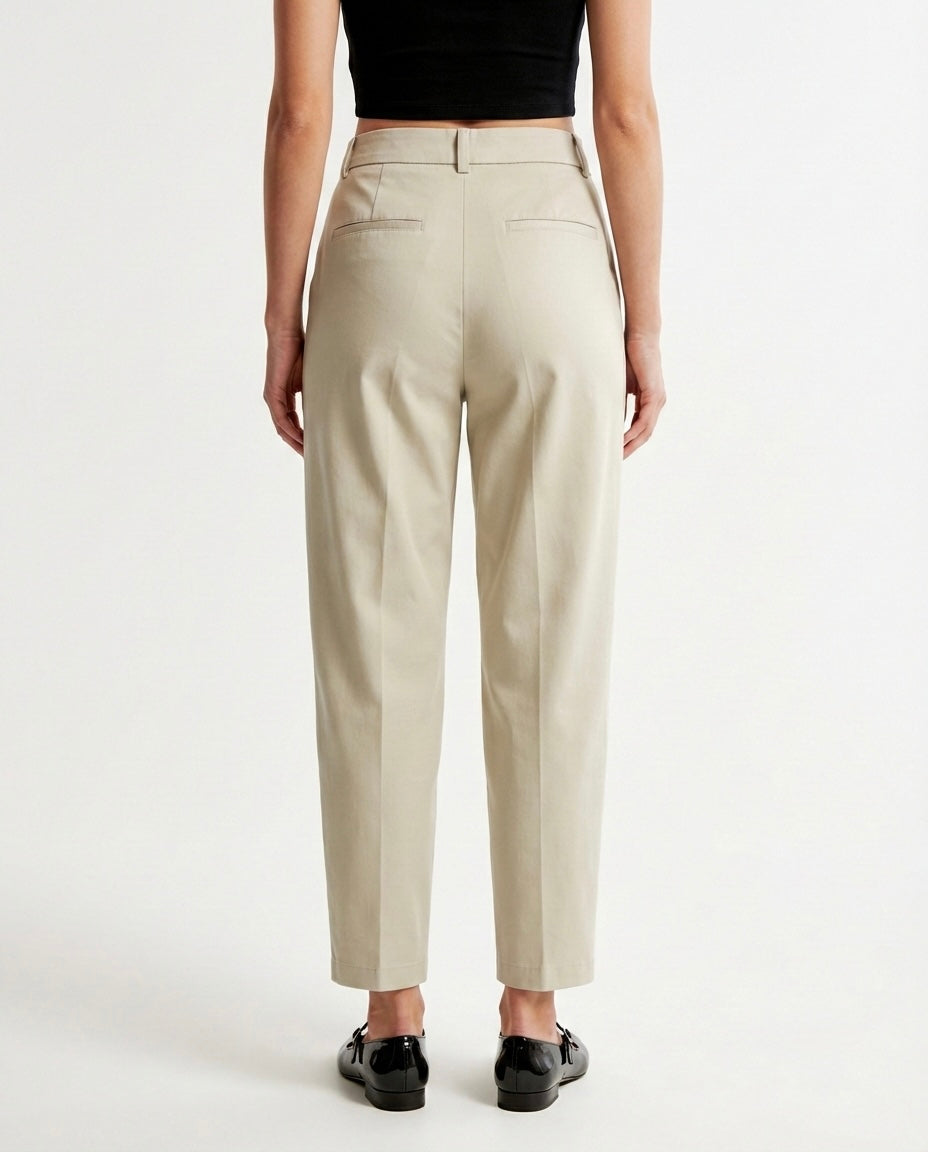 Pantalone sartoriale a vita alta