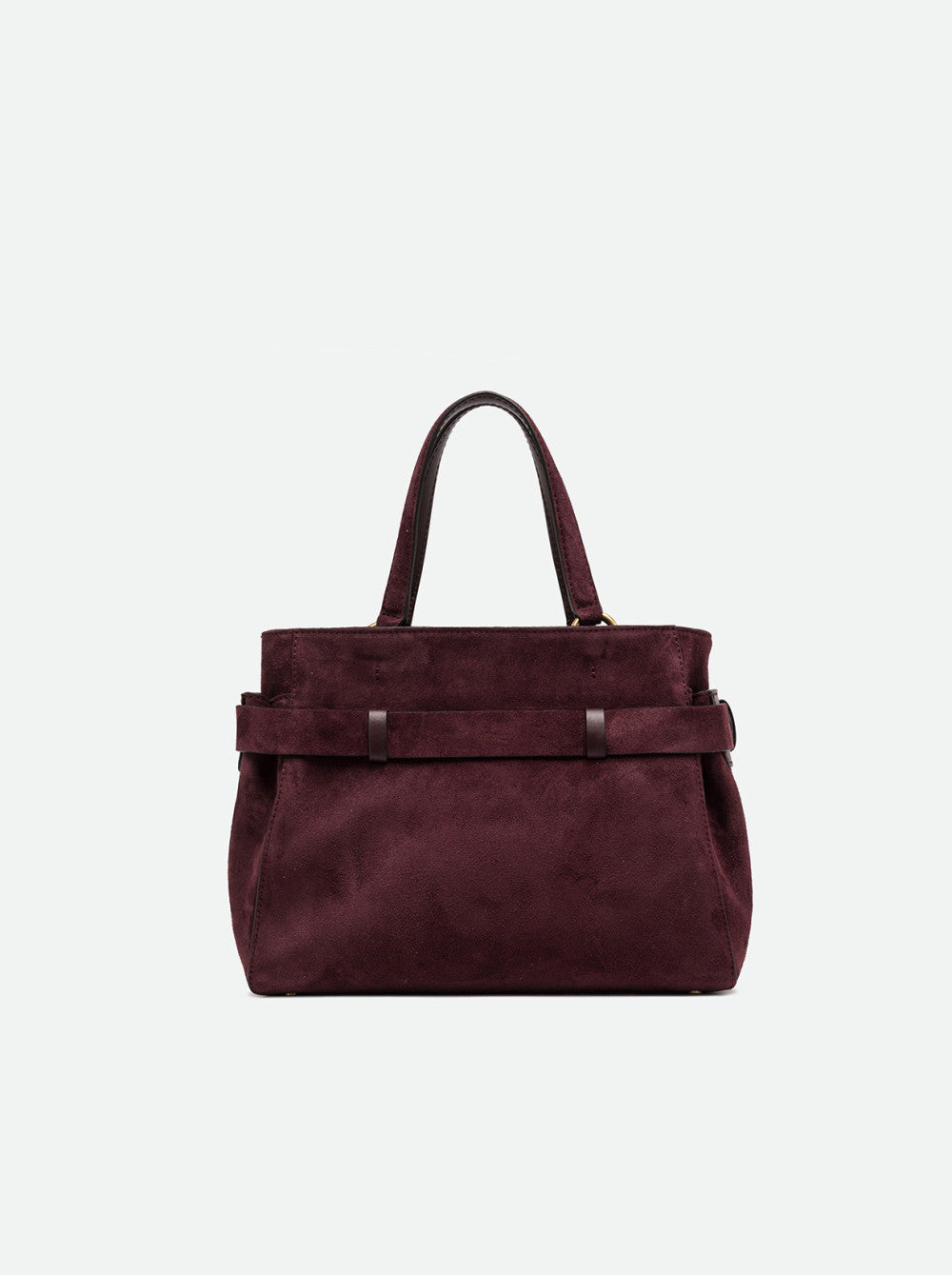 Borsa a Mano Gianni Chiarini Miranda Media in Camoscio Amarone