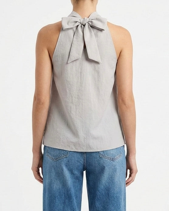 Top drappeggiato over