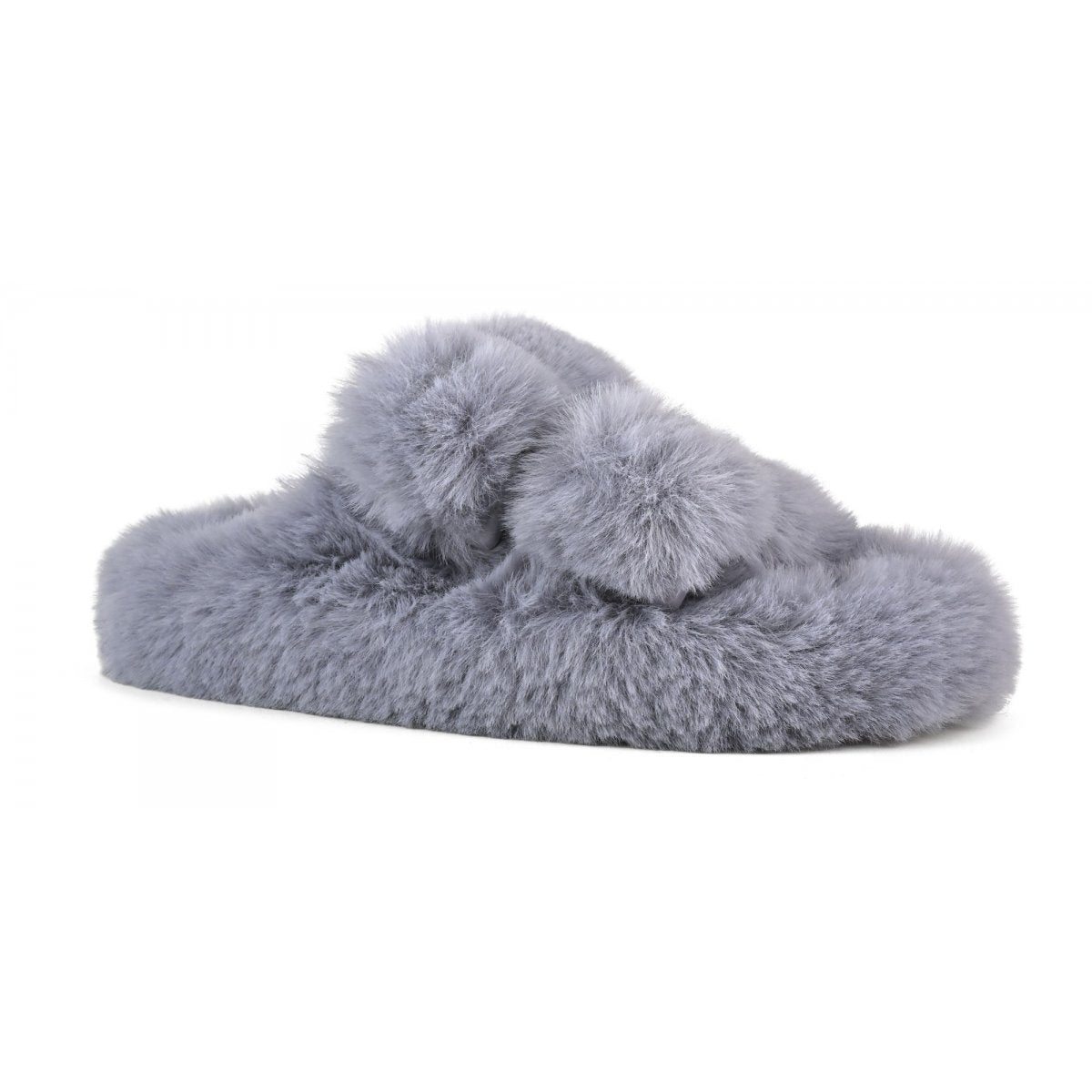 Ciabatta in eco pelliccia