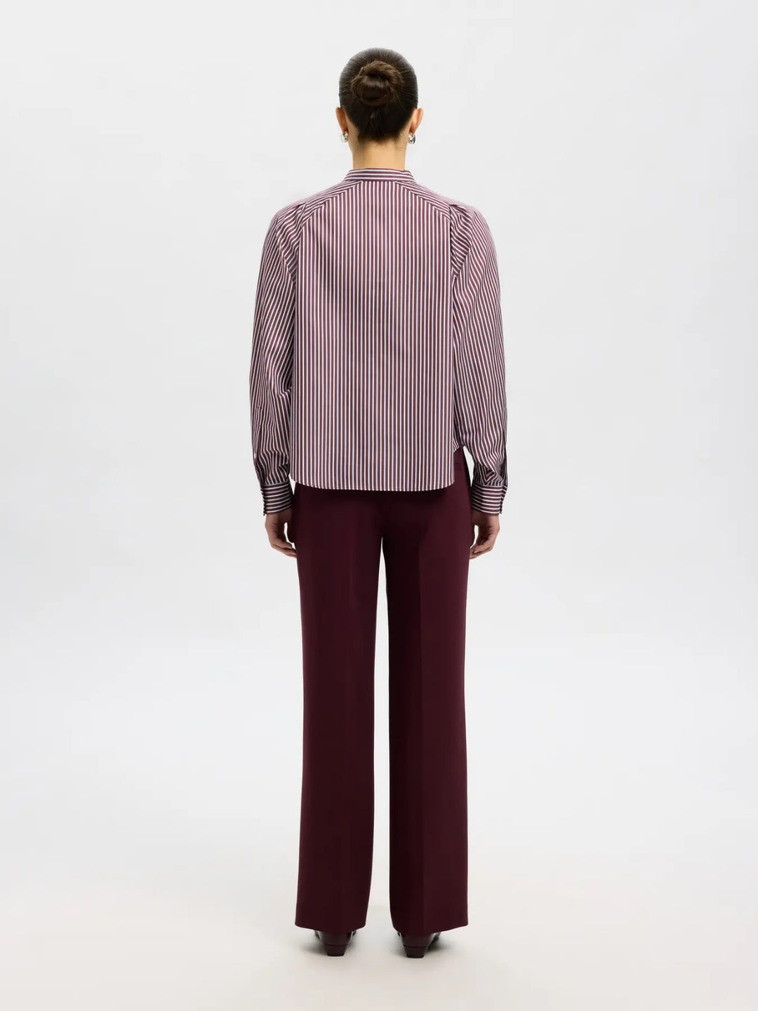 Camicia con Collo alla Coreana