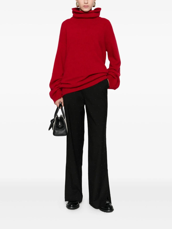 Pantaloni eleganti a gamba dritta