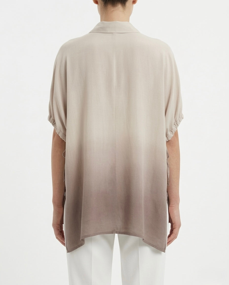 Camicia con maniche morbide