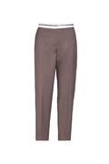Pantaloni con elastico in vita