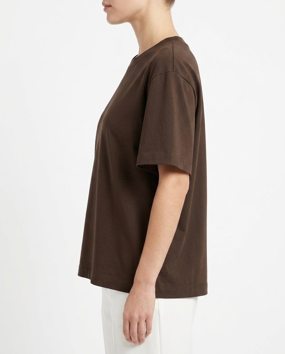 Selected Femme T-shirt in cotone biologico