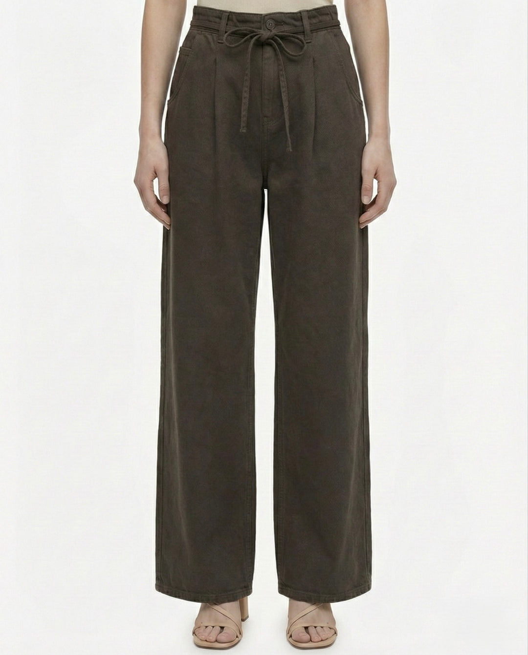 Pantaloni jeans con coulisse