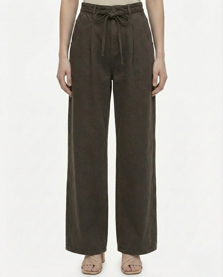 Pantaloni jeans con coulisse