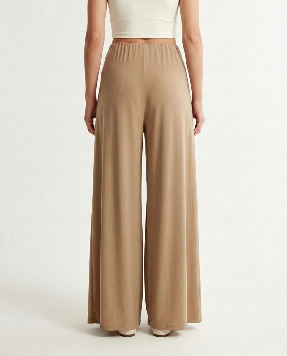 Pantalone palazzo in viscosa