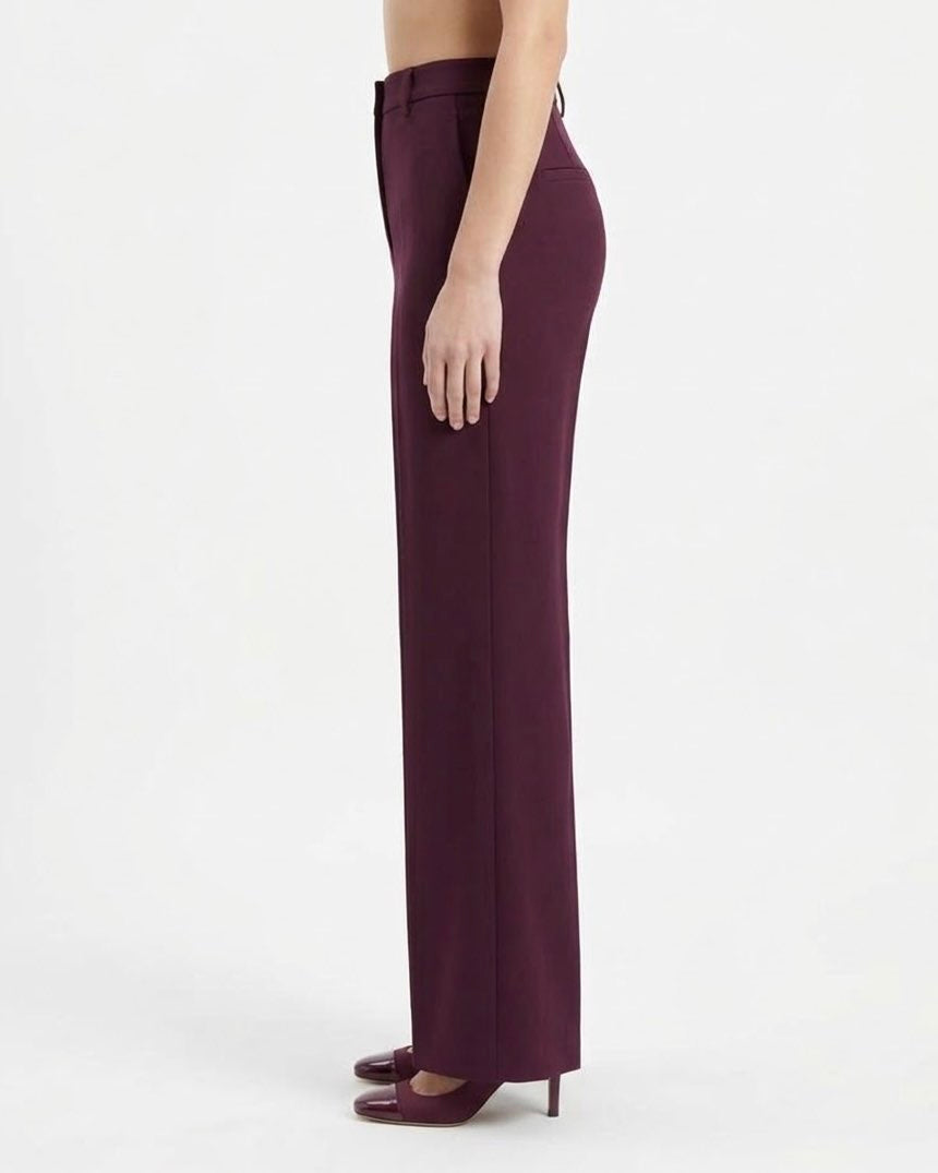 Pantalone Sartoriale Wide Leg H2O Italia  con Pinces Frontali