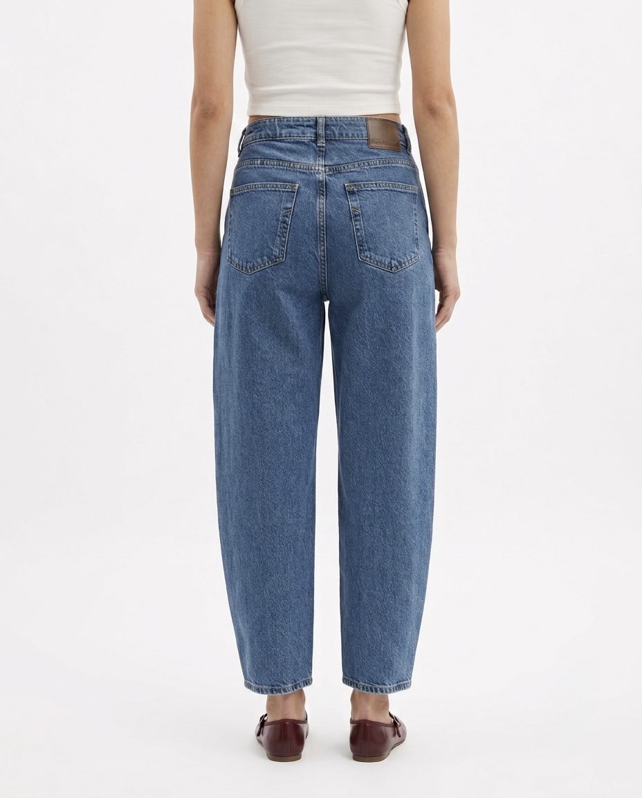 Selected Femme Jeans Balloon Fit a vita alta