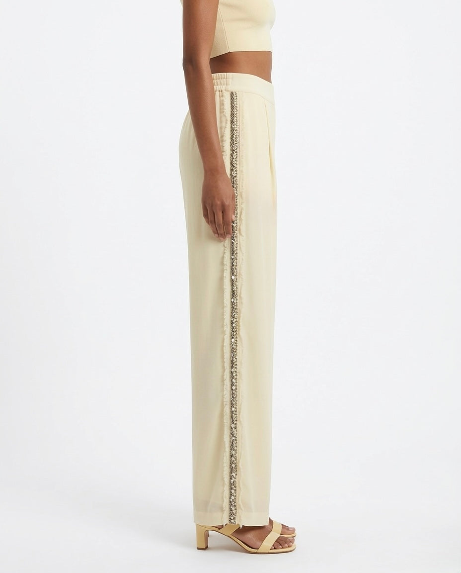 Pantalone palazzo in viscosa