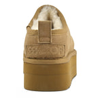 Sabot platform camoscio e montone