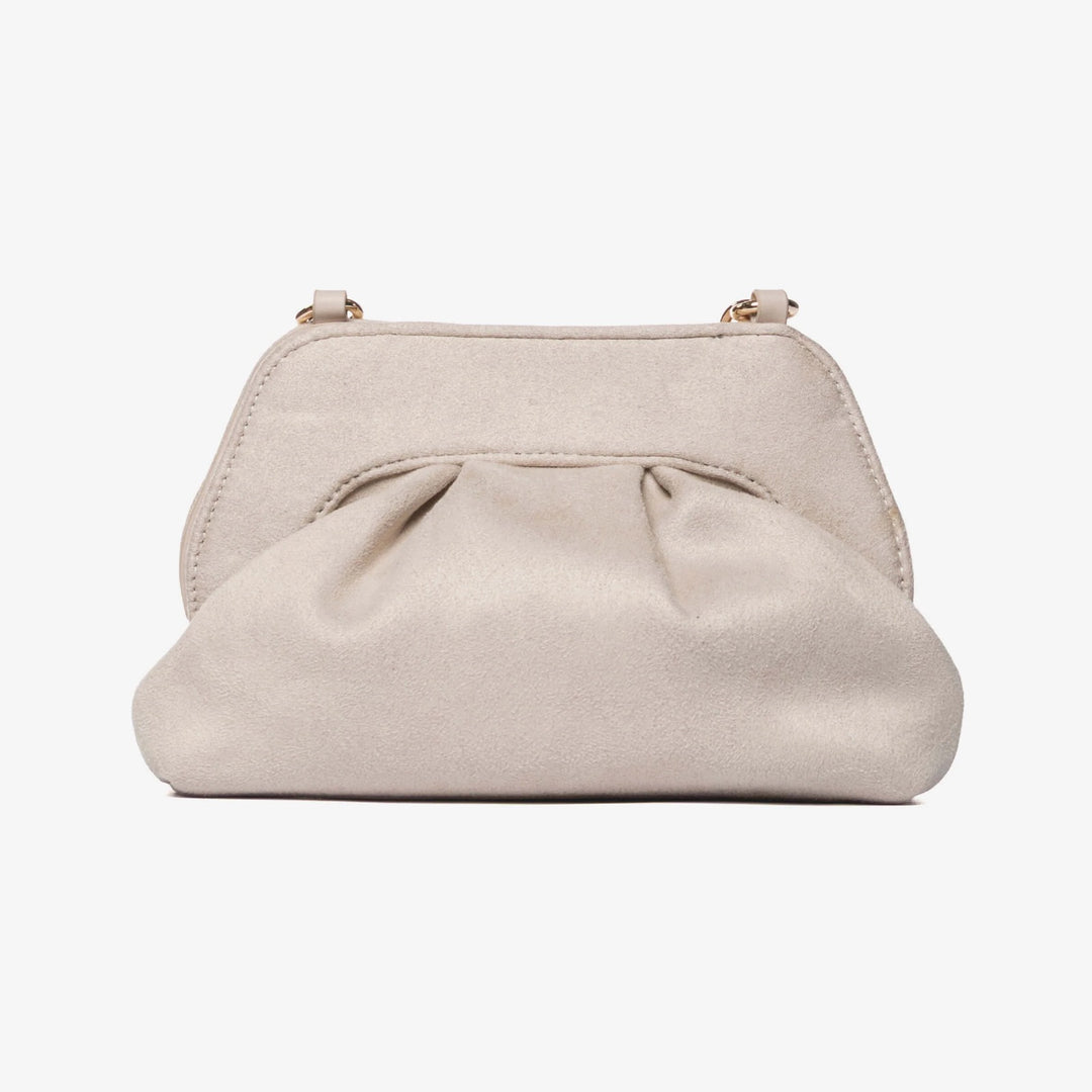 Borsa in suede con tracolla