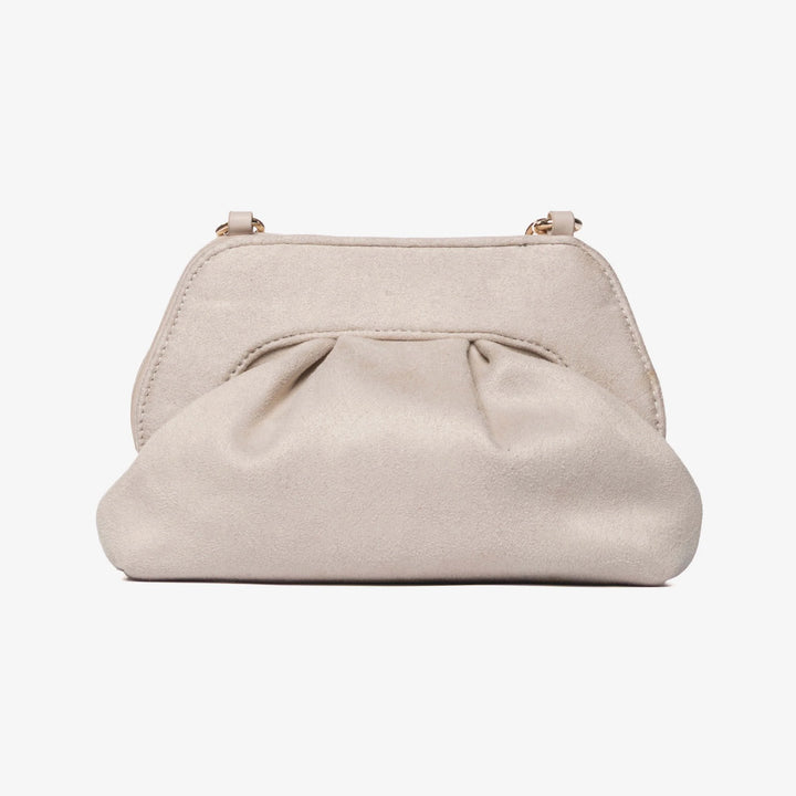 Borsa in suede con tracolla