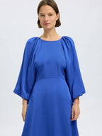 Abito corto in crêpe