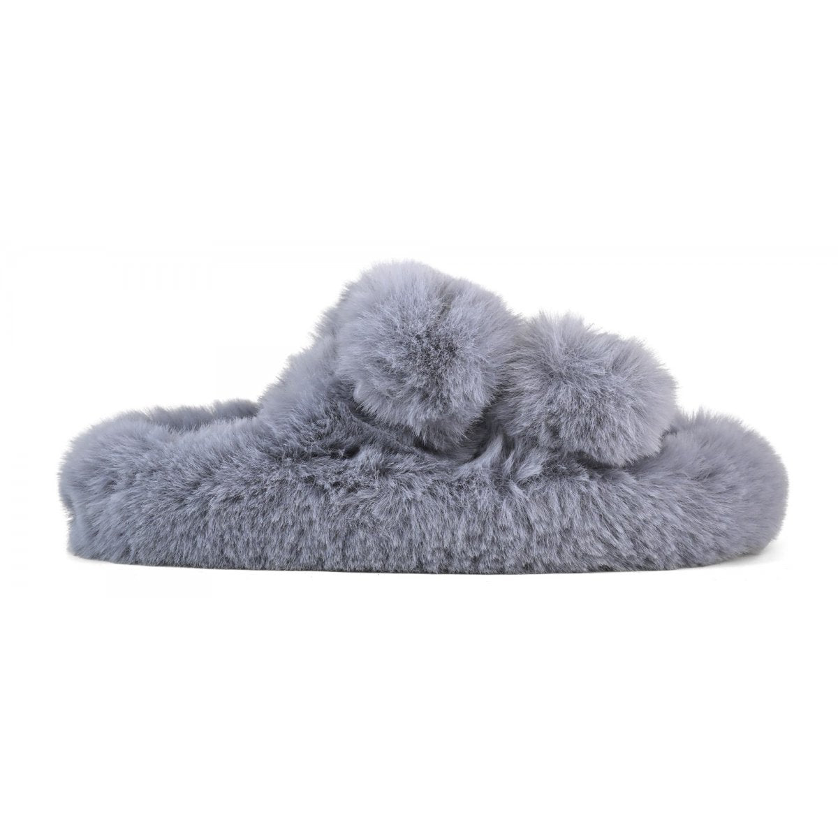 Ciabatta in eco pelliccia