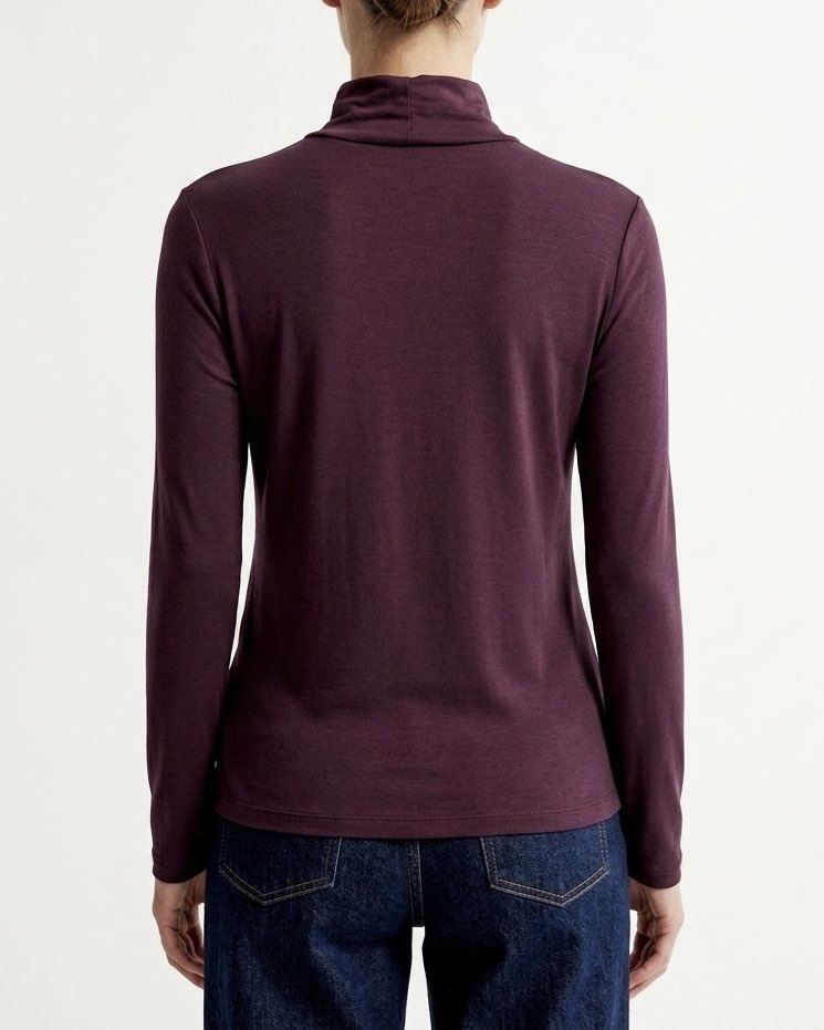 Maglia dolcevita in Tencel e lana H2O Italia